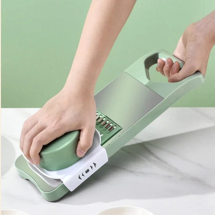 5 IN 1 STAINLESS STEEL MULTIFUNCTIONAL VEGETABLE SLICER CUTTER