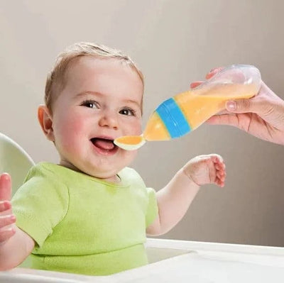 SILICONE BABY SPOON FEEDER