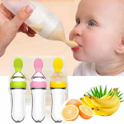 SILICONE BABY SPOON FEEDER