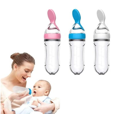 SILICONE BABY SPOON FEEDER