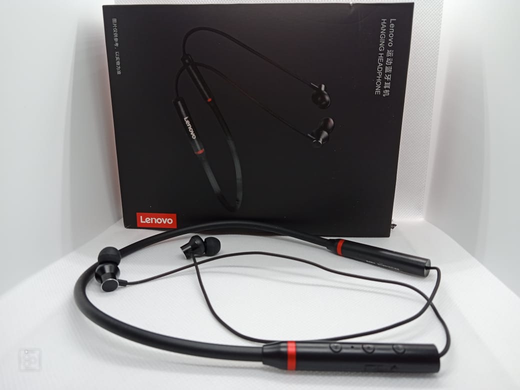 Lenovo HE 05 Neck band earphone | Bluetooth Headphone