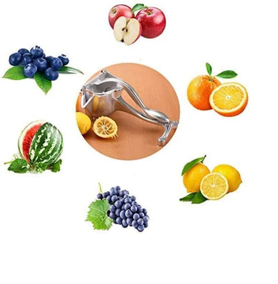 Manual Fruit Juicer Alloy Fruit Press, Lemon Squeezer Home and Multipurpose Usage