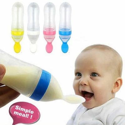 Silicone Baby Spoon Feeder