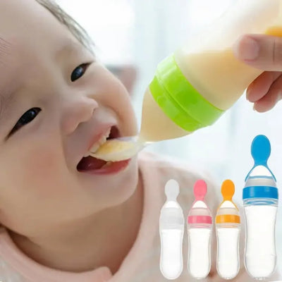 Silicone Baby Spoon Feeder